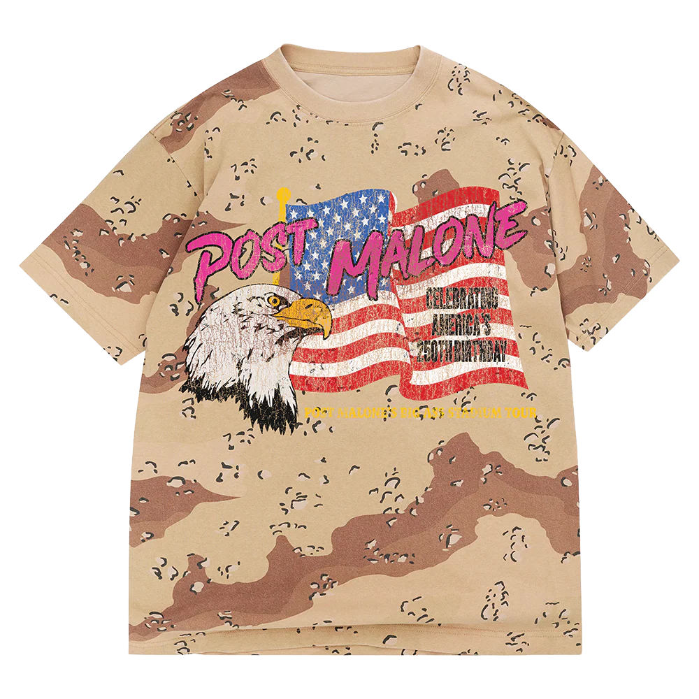Big Ass Stadium Tour Desert Camo Tee