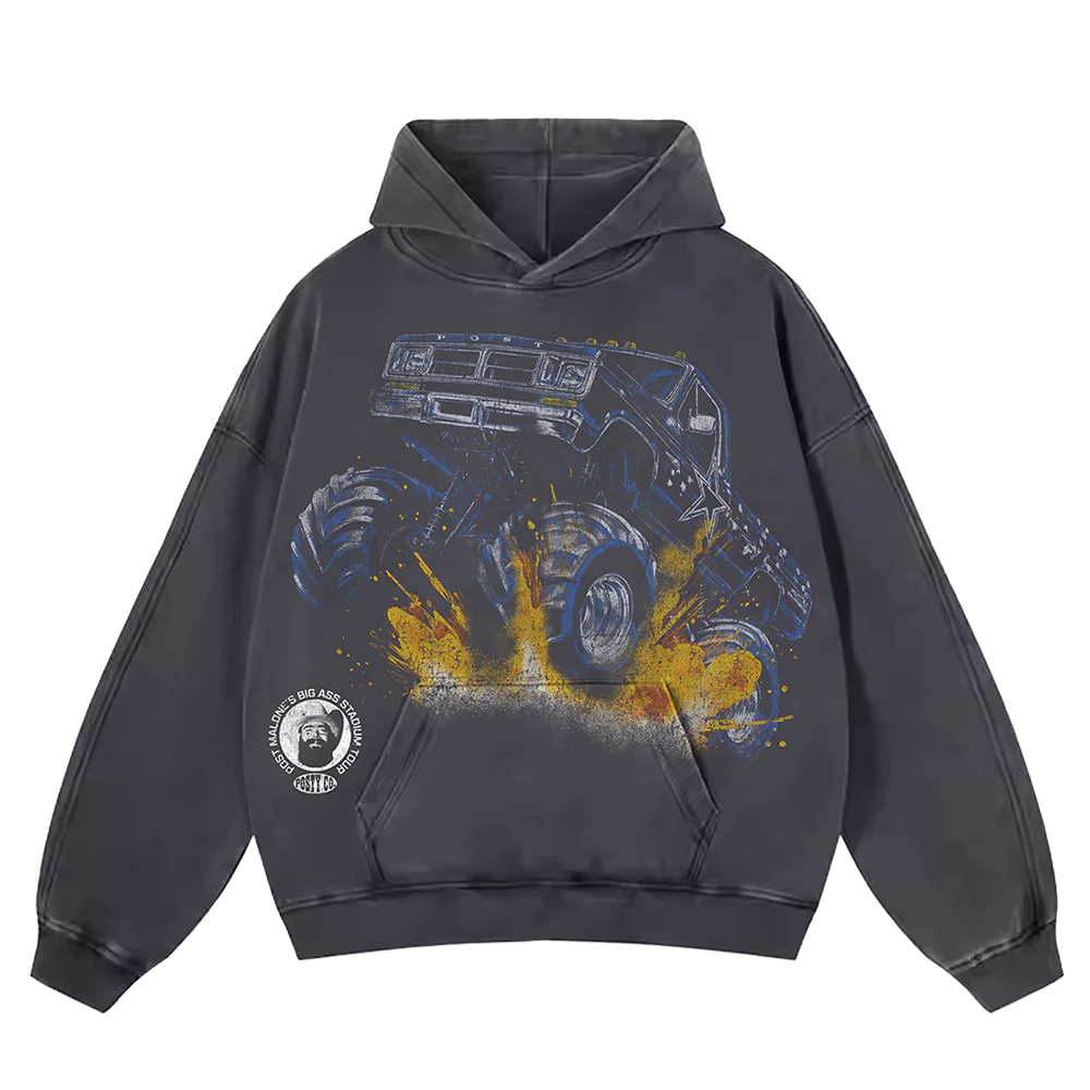 Post Malone X Dallas Cowboys Monster Truck Hoodie